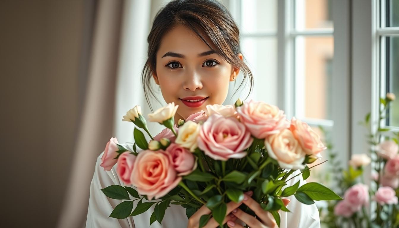 Seasonal flower arrangements